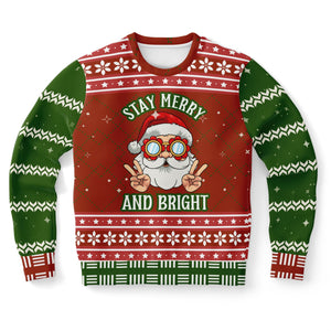 “Stay Merry and Bright” Christmas sweatshirt