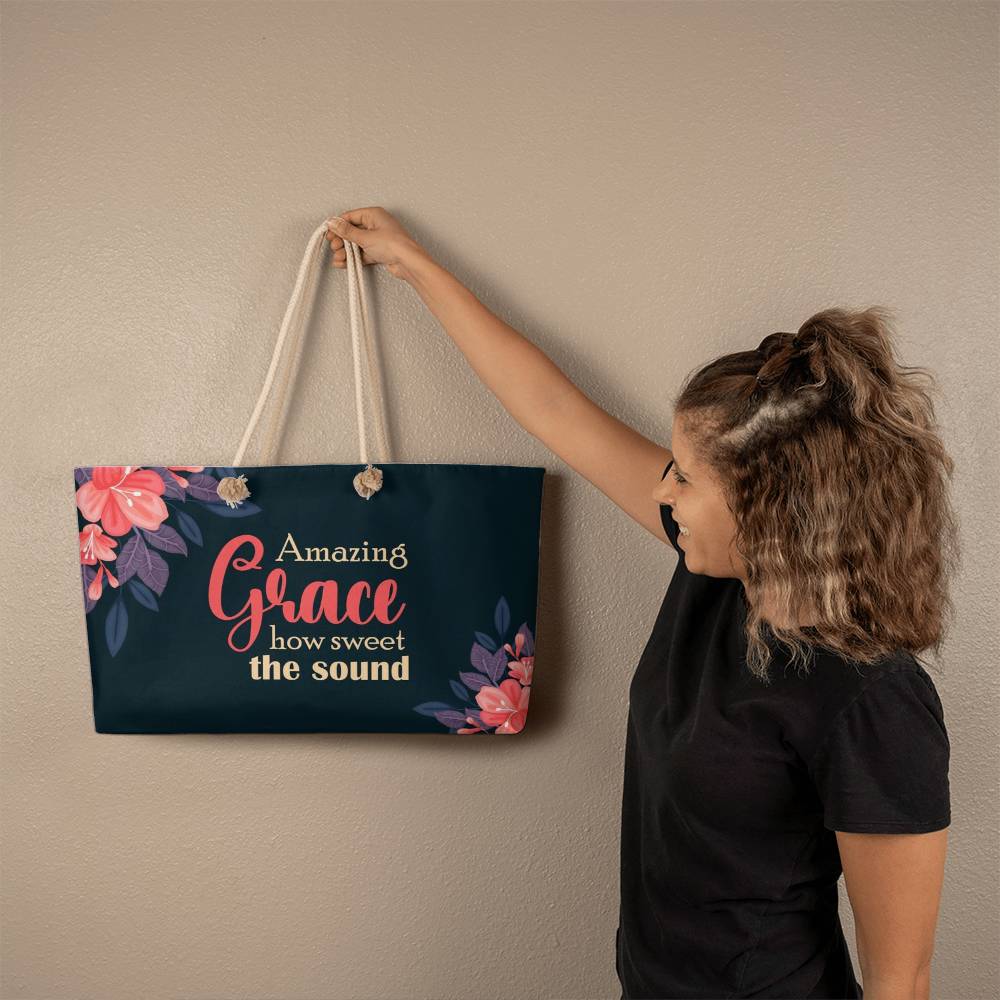 Tote Bag - Amazing grace how sweet the sound