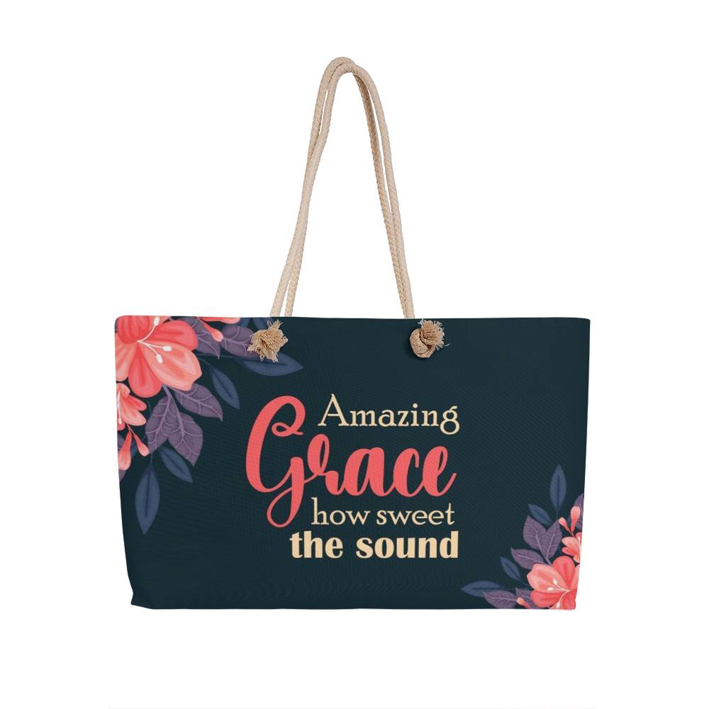 Tote Bag - Amazing grace how sweet the sound