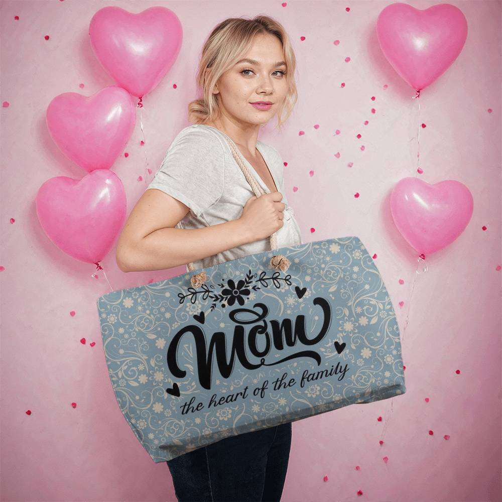 Tote Bag - Mom the heart