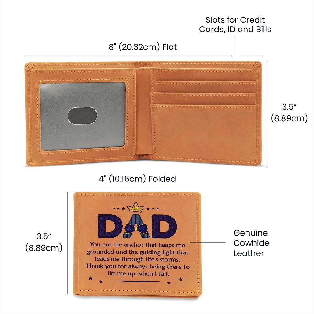 Wallet - Dad You Are the Anchor