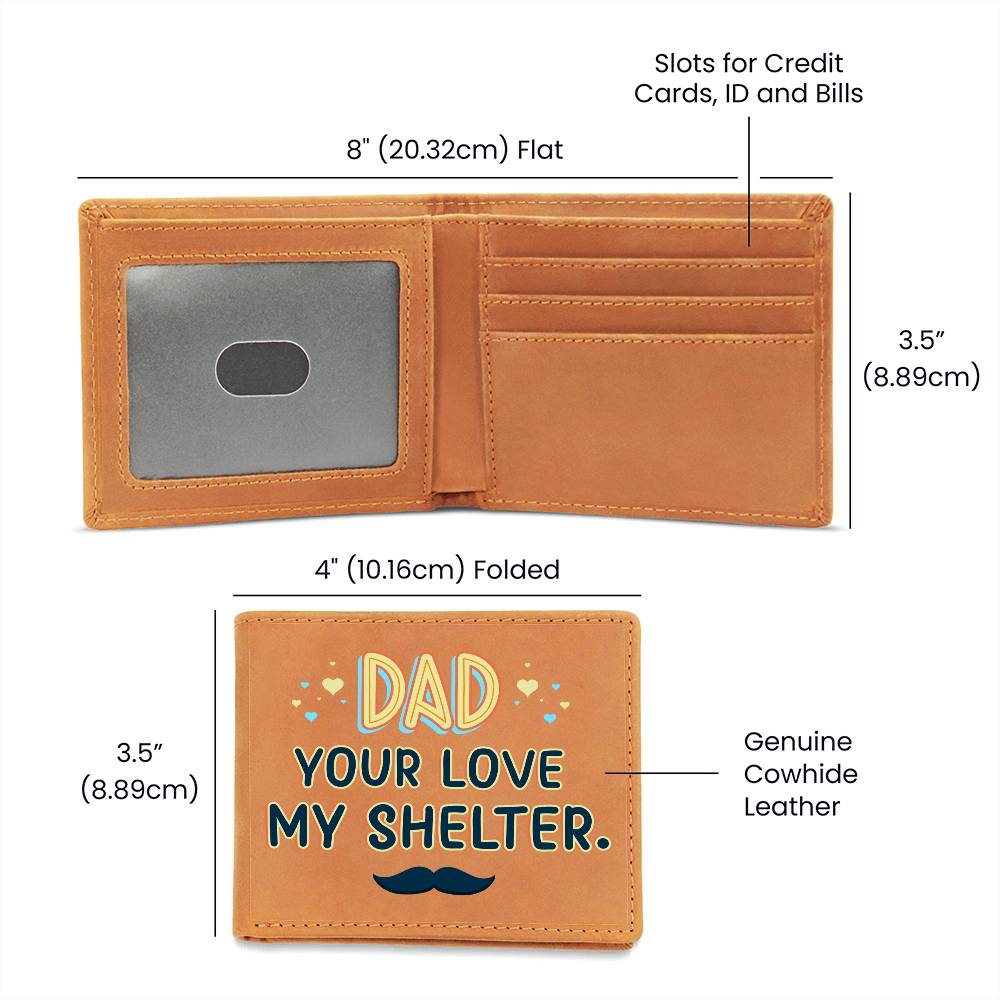 Wallet - Dad Your Love My Shelter