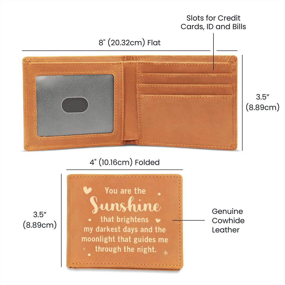 Wallet You are the Sunshine