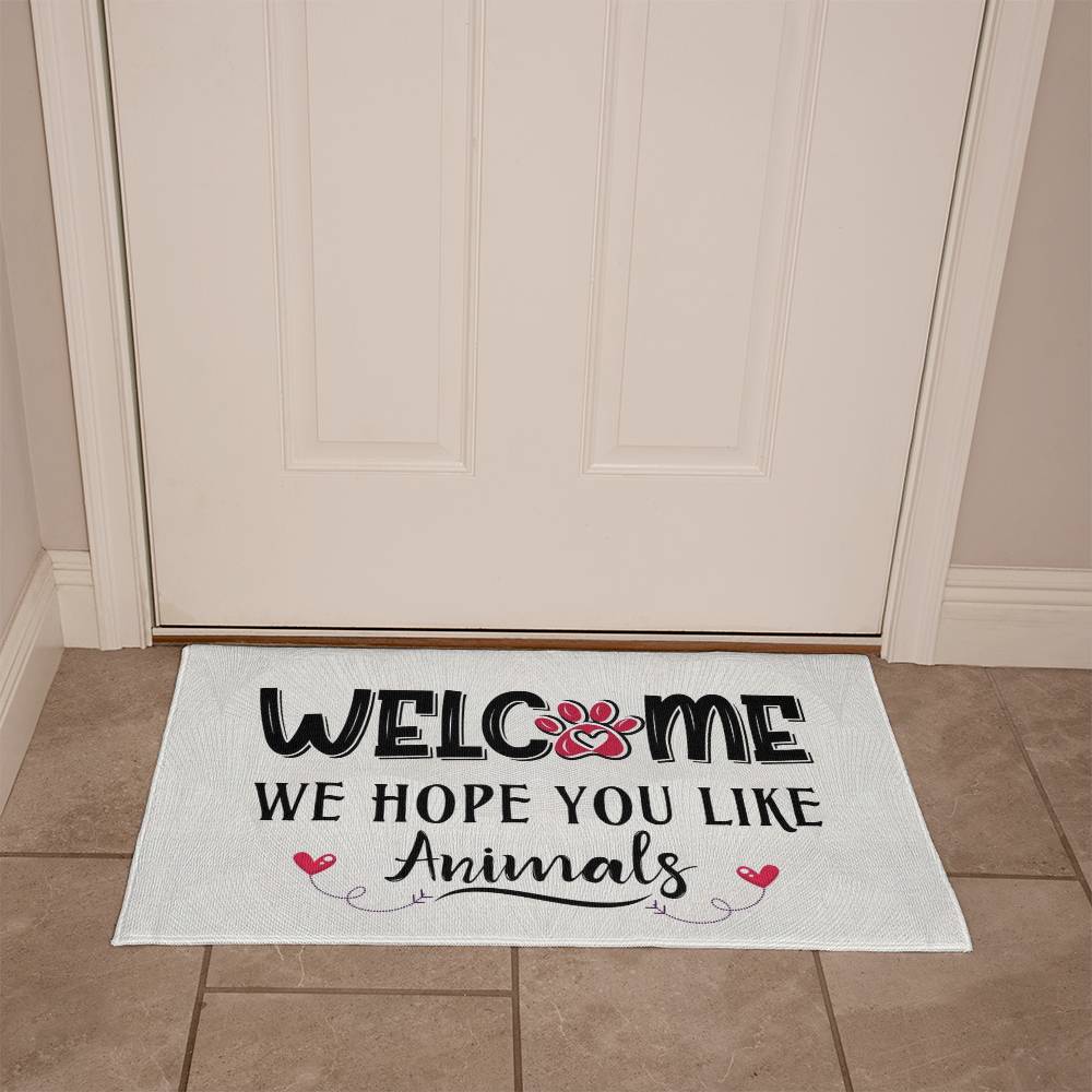 Welcome Mat - Welcome we hope you like