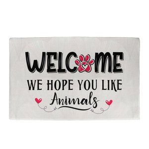 Welcome Mat - Welcome we hope you like