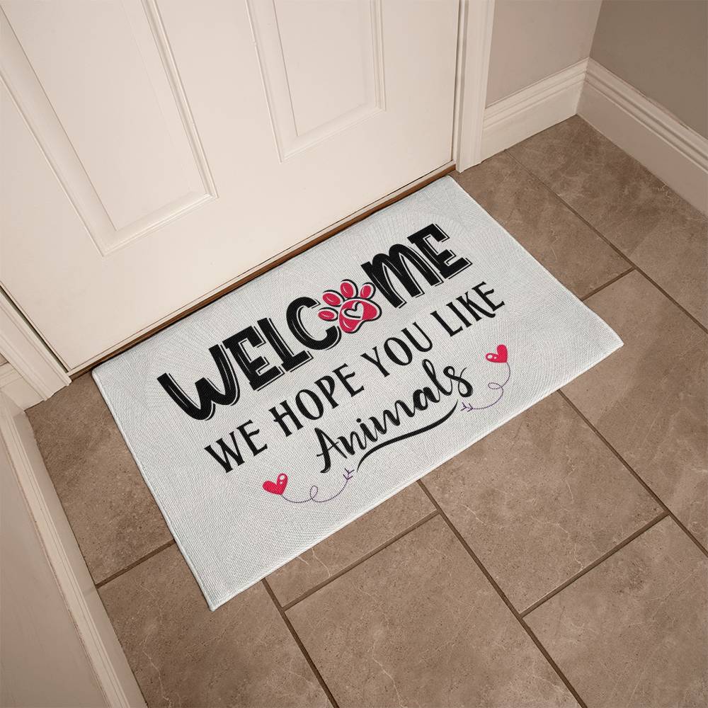 Welcome Mat - Welcome we hope you like