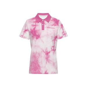 Women's Classic Tie-dye Polo Shirt