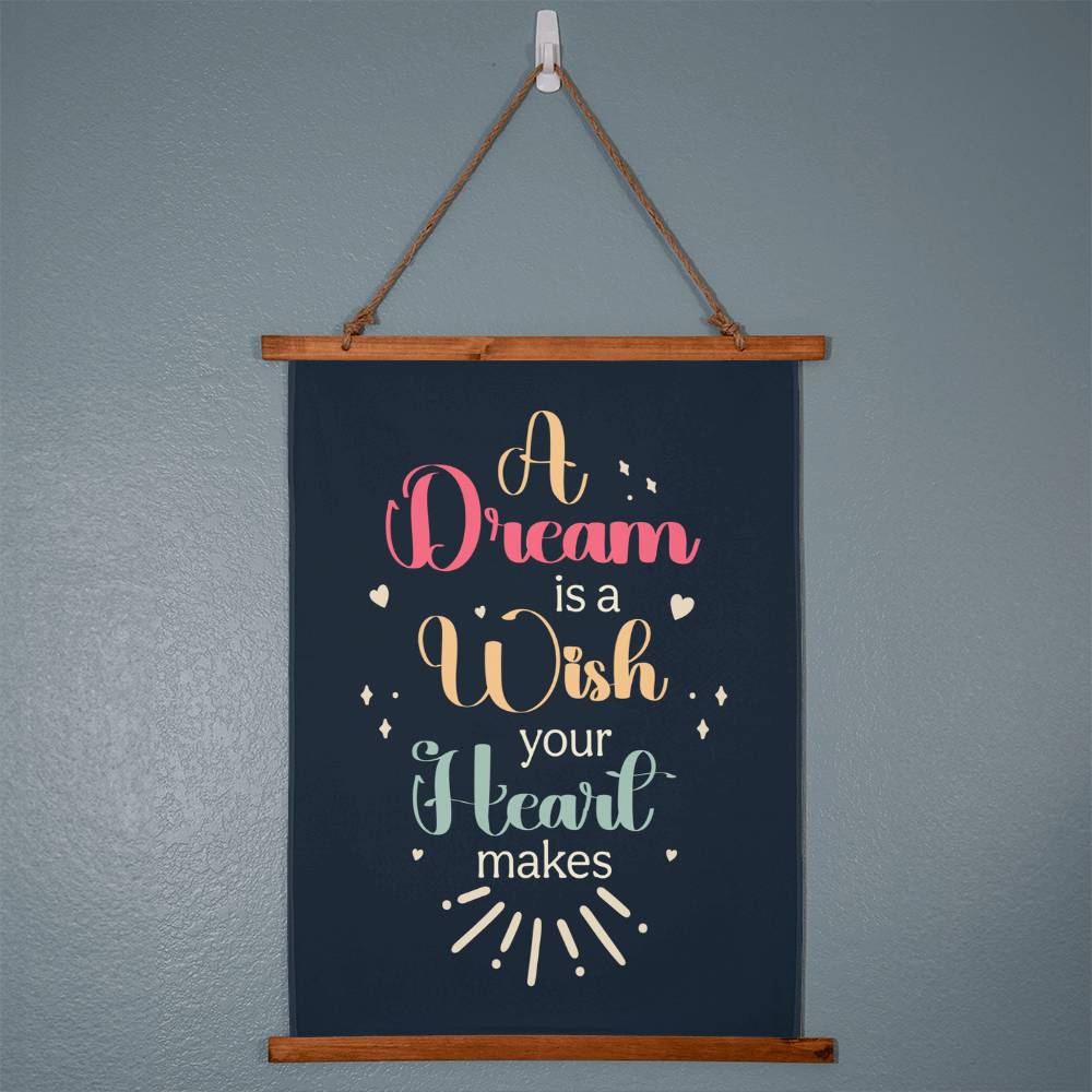 Wood Framed Wall Tapestry