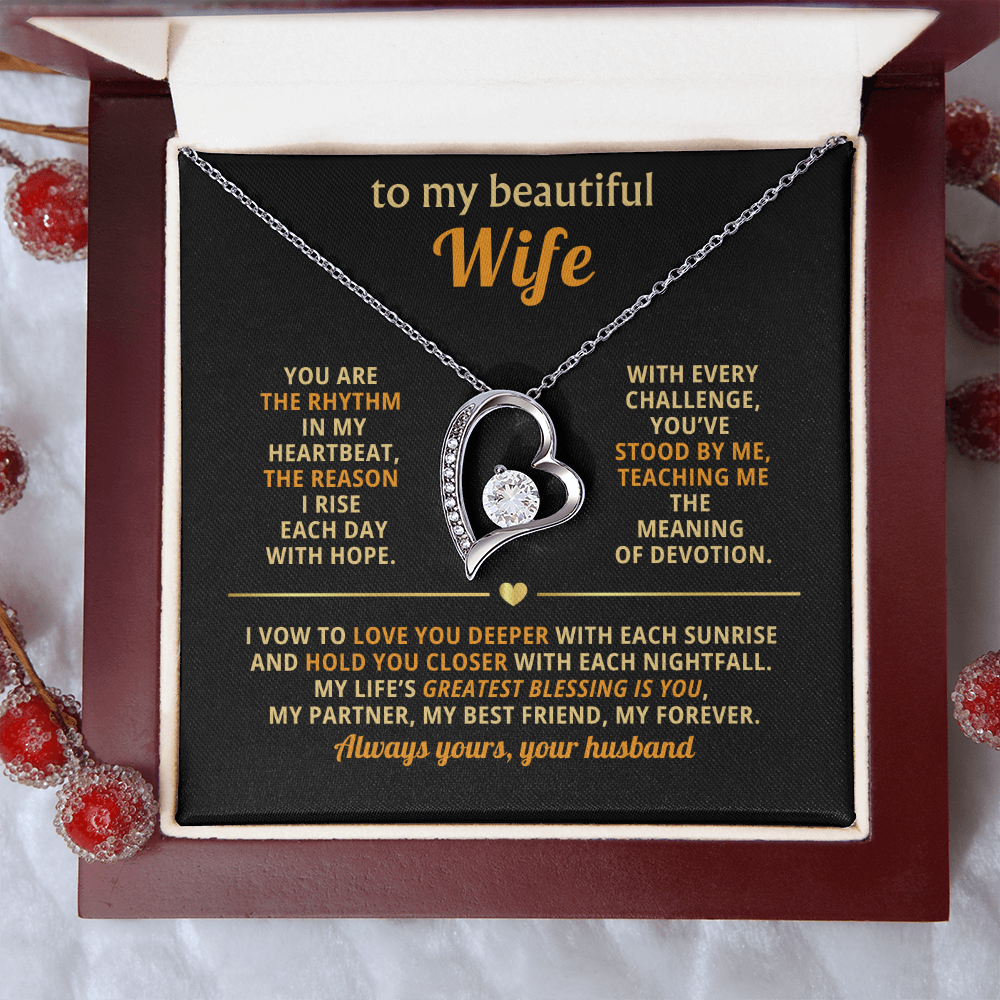Forever Love Necklace for Wife – Romantic Gift from Husband