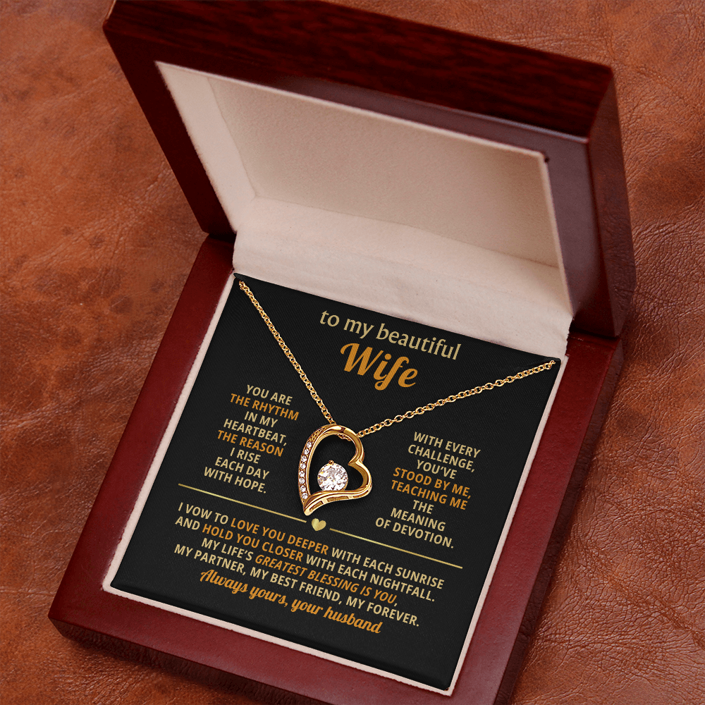 Forever Love Necklace for Wife – Romantic Gift from Husband