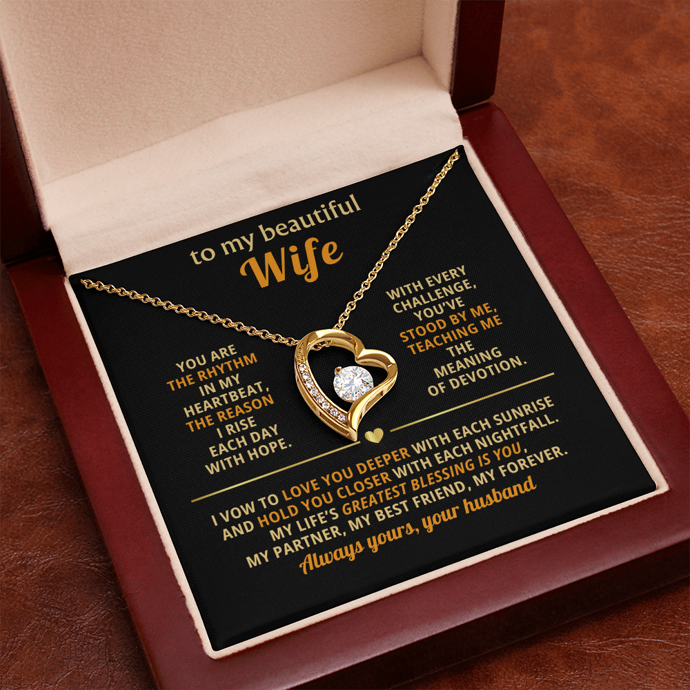 Forever Love Necklace for Wife – Romantic Gift from Husband