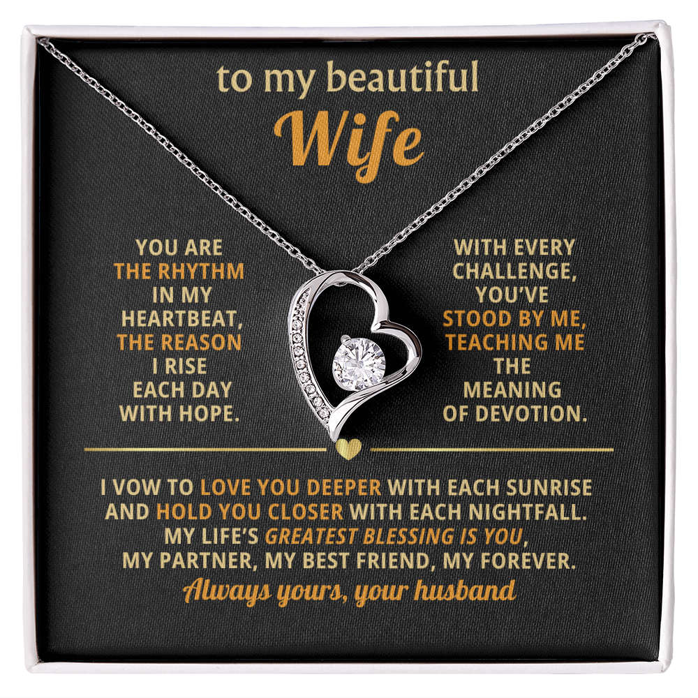 Forever Love Necklace for Wife – Romantic Gift from Husband