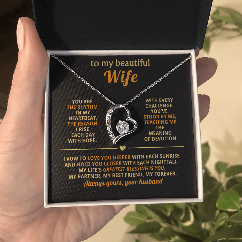 Forever Love Necklace for Wife – Romantic Gift from Husband