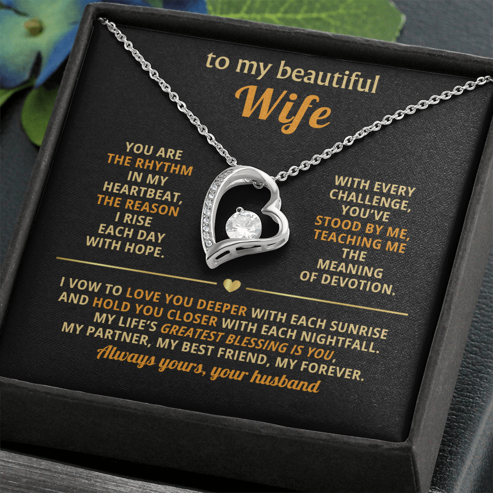 Forever Love Necklace for Wife – Romantic Gift from Husband