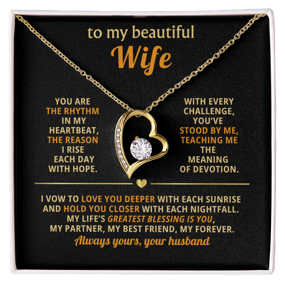 Forever Love Necklace for Wife – Romantic Gift from Husband