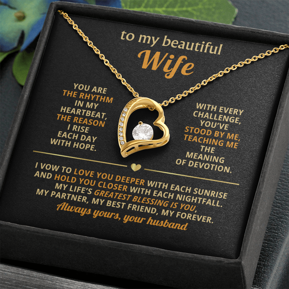 Forever Love Necklace for Wife – Romantic Gift from Husband